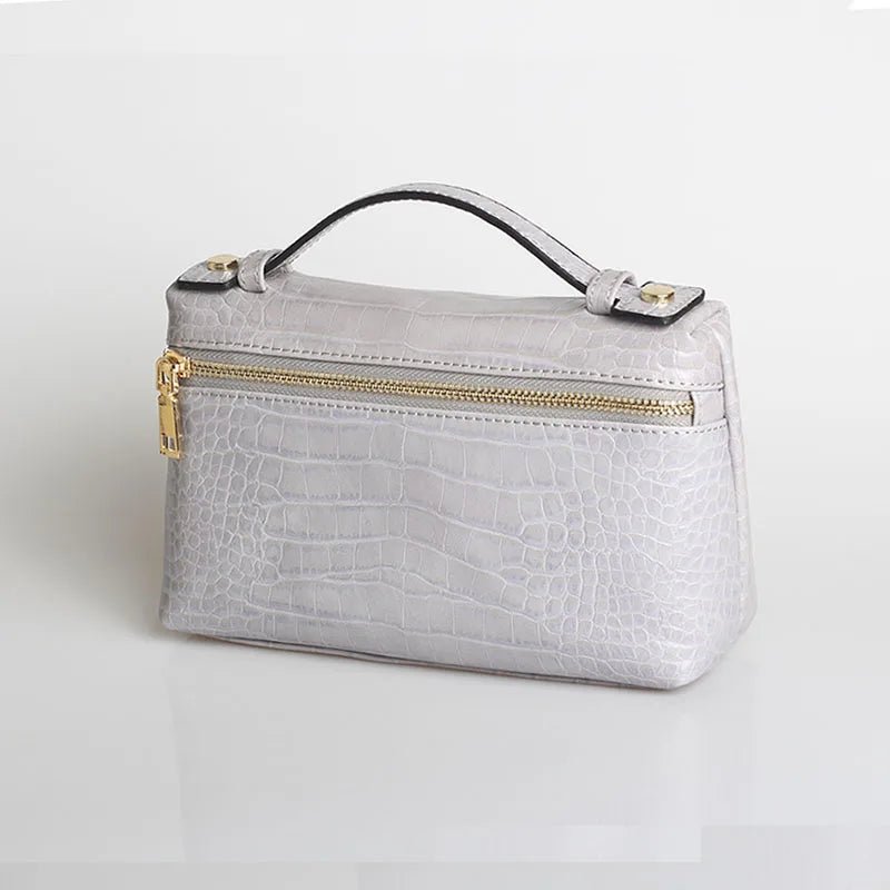 Women's Minerva Crocodile Pattern Clutch Bag