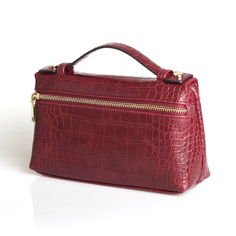Women's Minerva Crocodile Pattern Clutch Bag