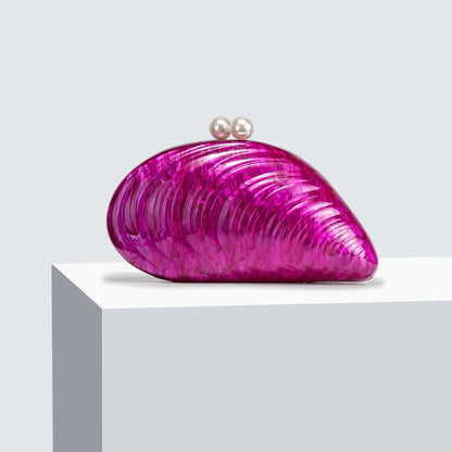 Women's SOERA Valentina Shell-Shaped Clutch Purse