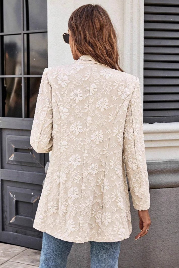 Women's SOERA Celeste Jacquard Single Button Blazer