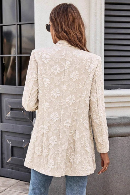 Women's SOERA Celeste Jacquard Single Button Blazer