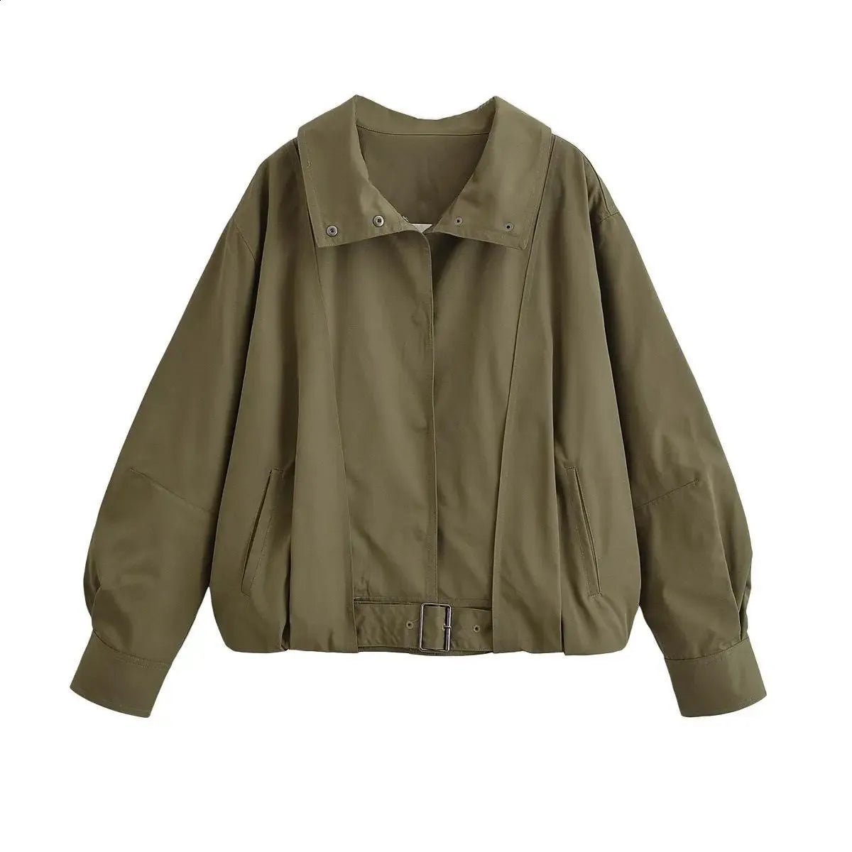Women's SOERA Margot Buckle Belted Bomber Jacket