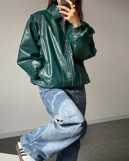 Women's SOERA Brooke Zip-Up Bomber Jacket
