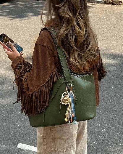 Women's Sophia Tassel Suede Jacket