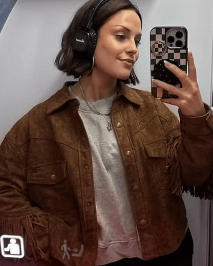 Women's Sophia Tassel Suede Jacket