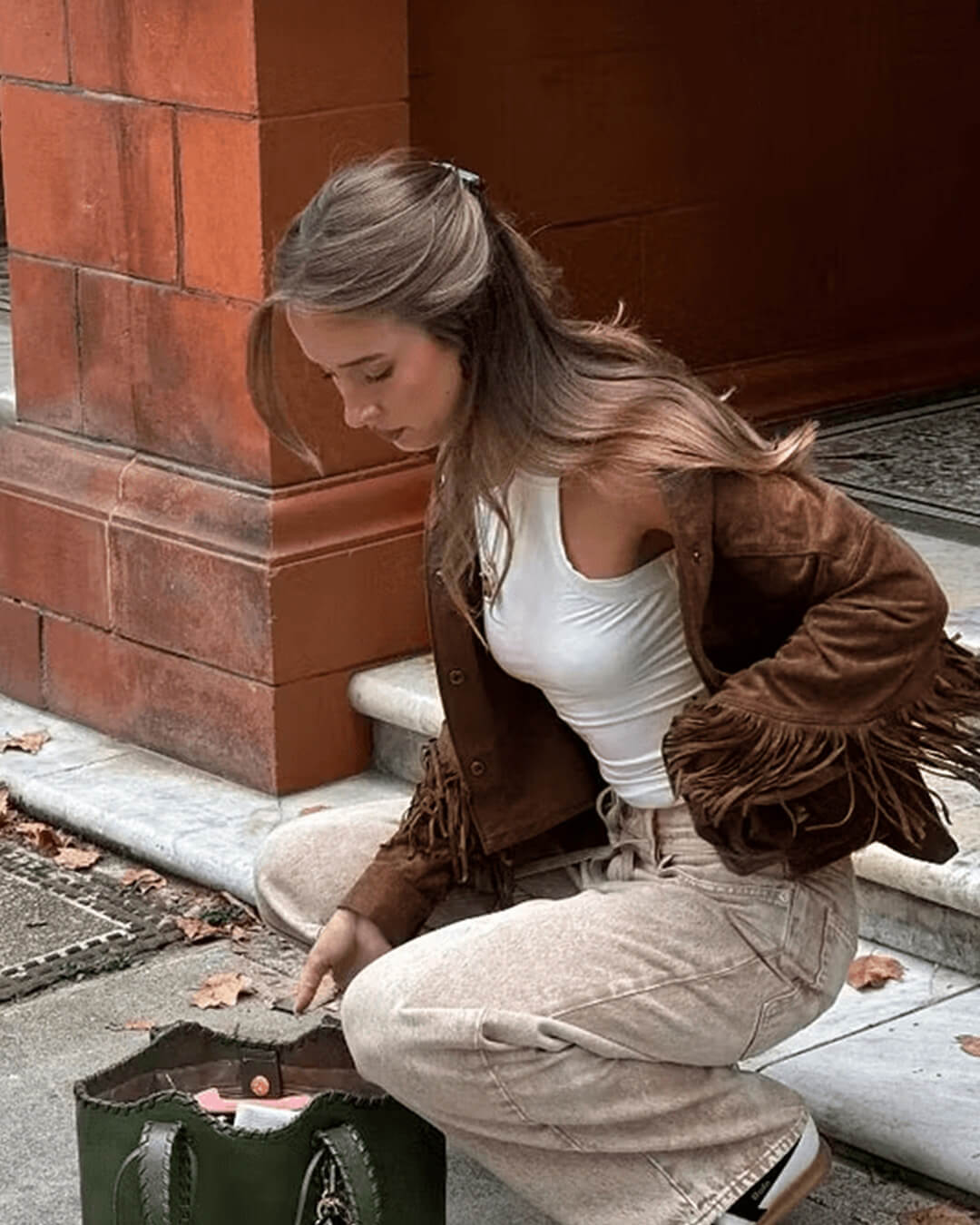 Women's Sophia Tassel Suede Jacket