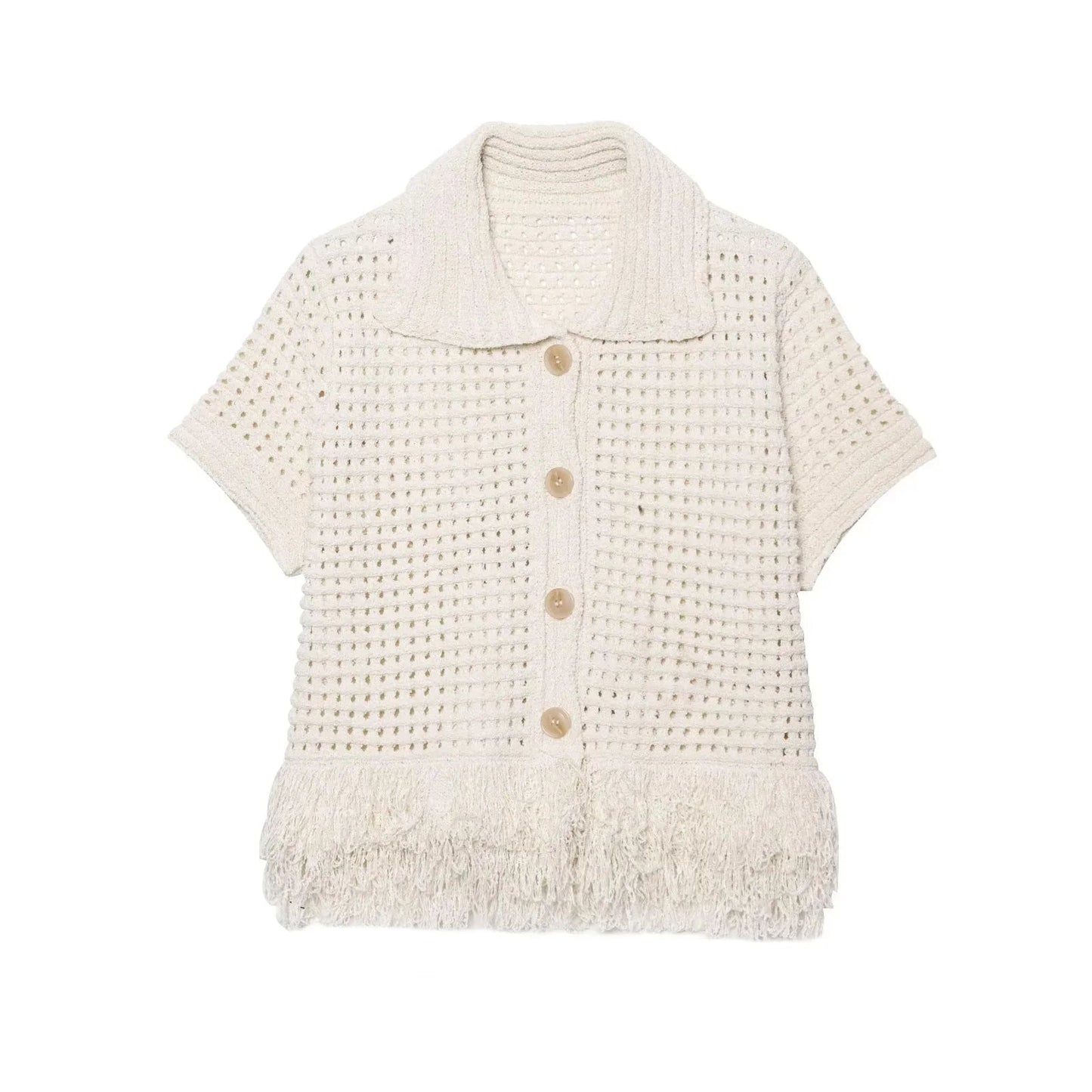 Women's Beatrice Knitted Tassel Two-Piece Set
