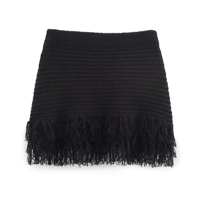 Women's Beatrice Knitted Tassel Two-Piece Set