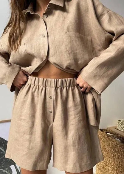 Women's SOERA Beatrice Relaxed Linen Co-Ord Set