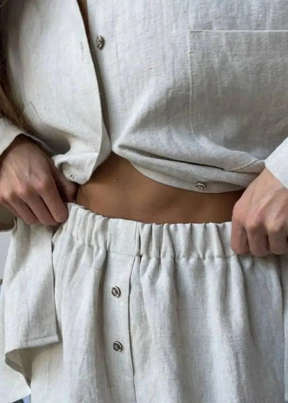 Women's SOERA Beatrice Relaxed Linen Co-Ord Set