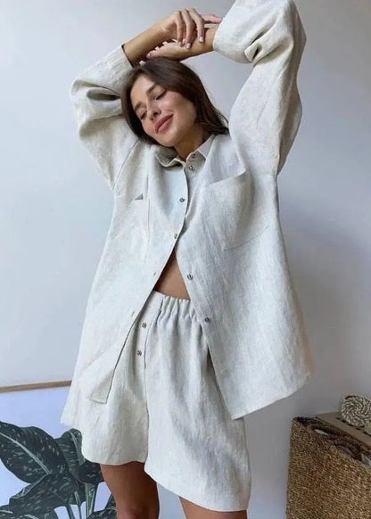 Women's SOERA Beatrice Relaxed Linen Co-Ord Set