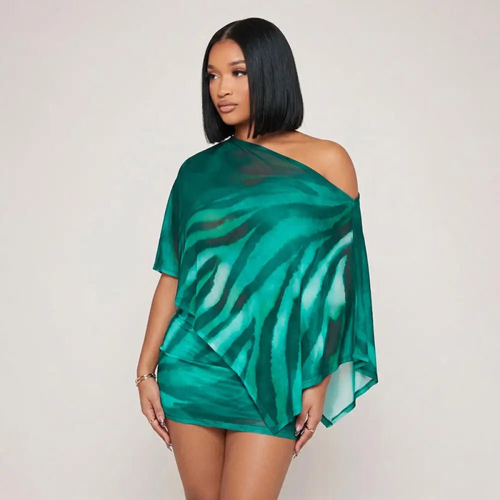 Women's SOERA Mariana Zebra Print Two-Piece Set