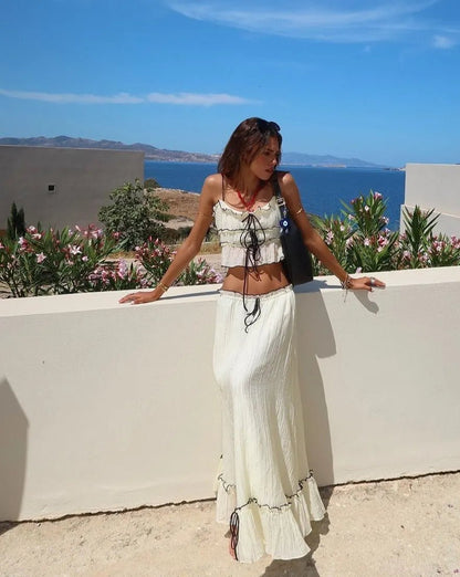 Women's SOERA Sophia Charming Skirt and Top Set