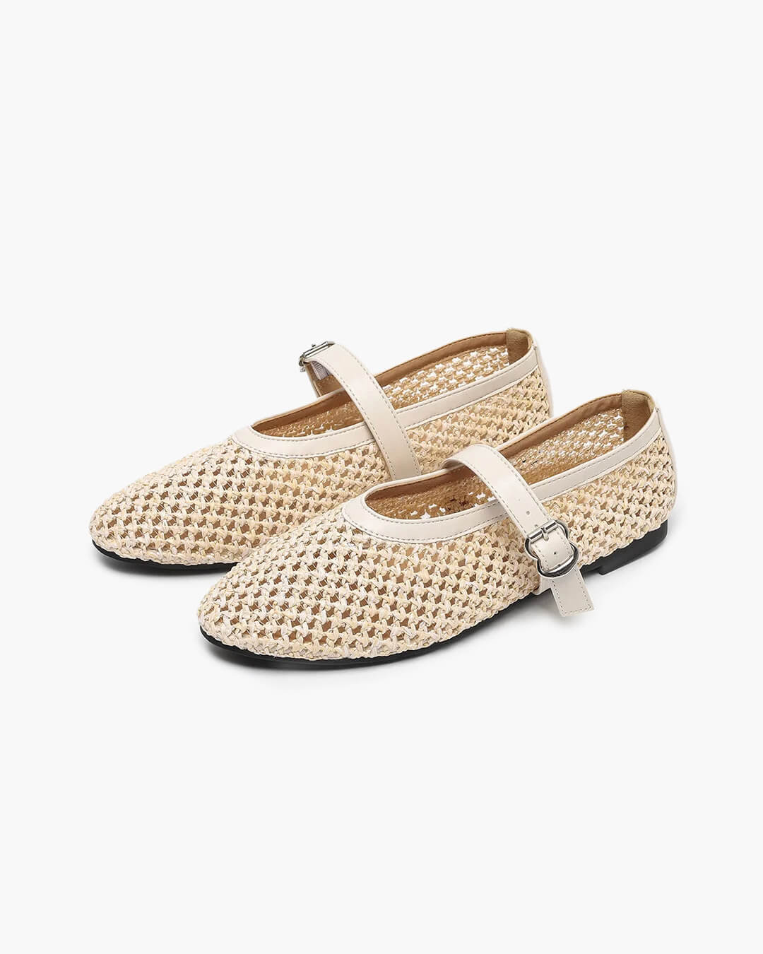 Women's SOERA Beatrice Hollow Weave Mary Jane Flats