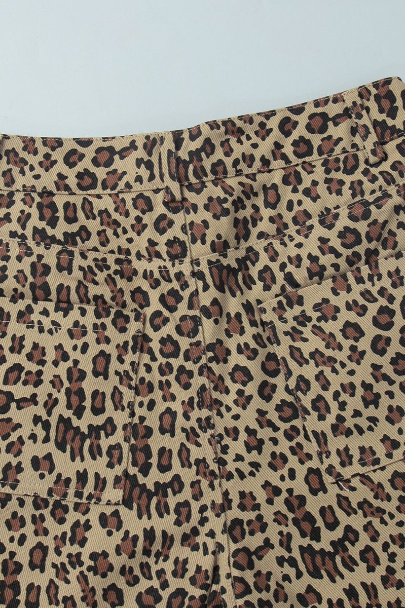 Women's SOERA Margot Leopard Print Shorts