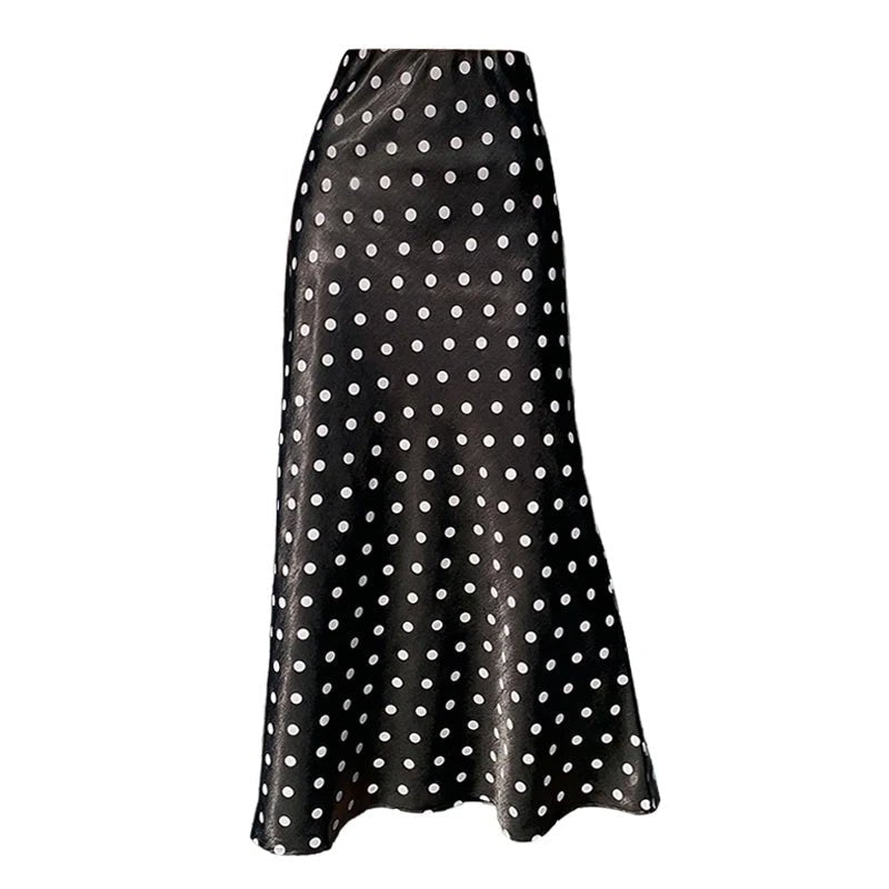 Women's SOERA Bianca Polka Dot Mermaid Midi Skirt