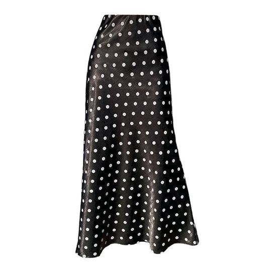 Women's SOERA Bianca Polka Dot Mermaid Midi Skirt