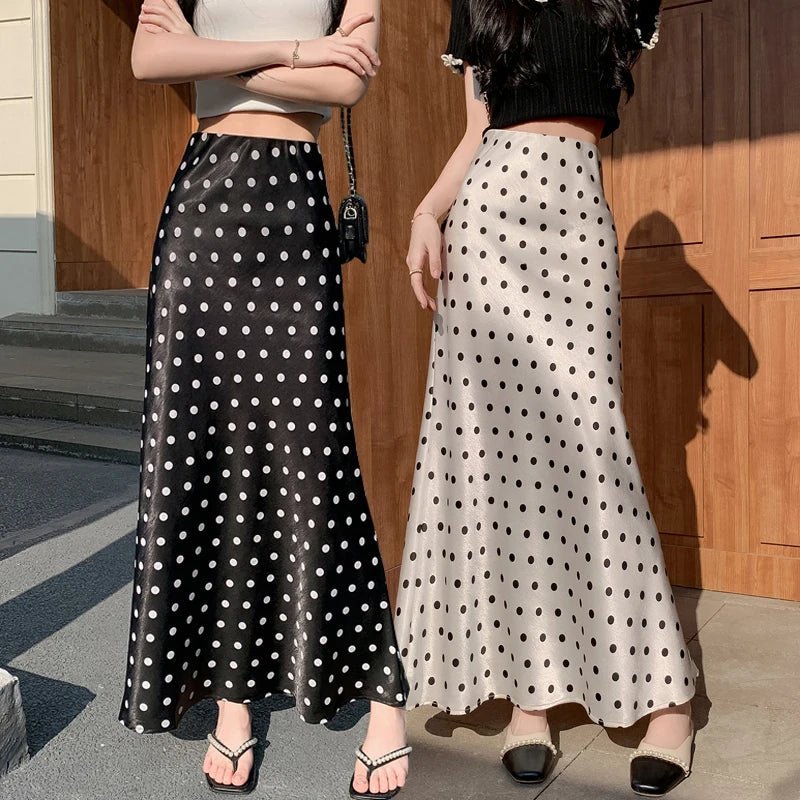 Women's SOERA Bianca Polka Dot Mermaid Midi Skirt