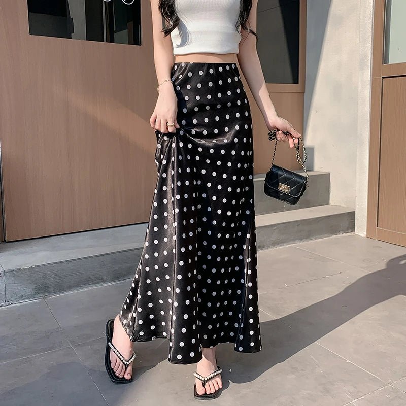 Women's SOERA Bianca Polka Dot Mermaid Midi Skirt