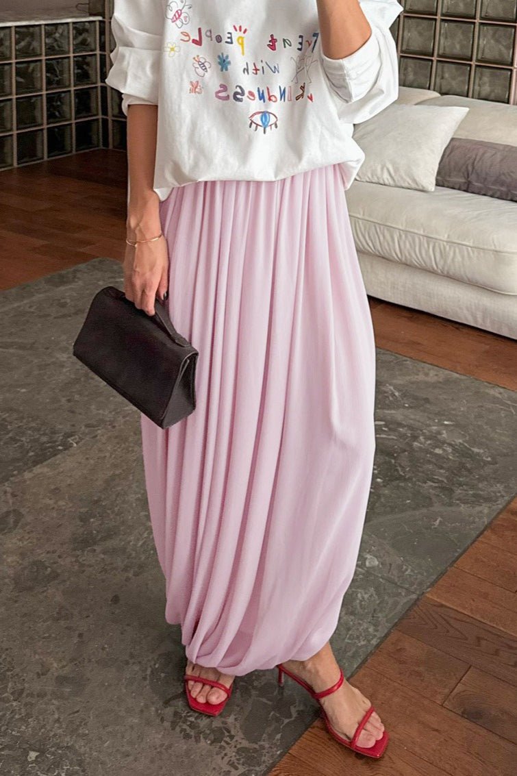 Women's Celeste Chiffon Flowing Maxi Skirt