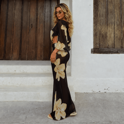 Women's SOERA Sofia Floral Maxi Skirt Set