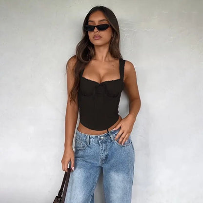 Women's SOERA Celeste Lace Trim Cami Top