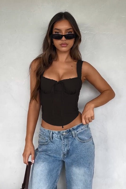 Women's SOERA Celeste Lace Trim Cami Top