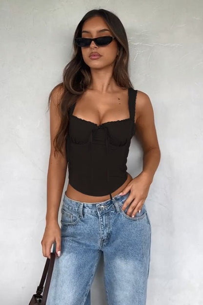 Women's SOERA Celeste Lace Trim Cami Top