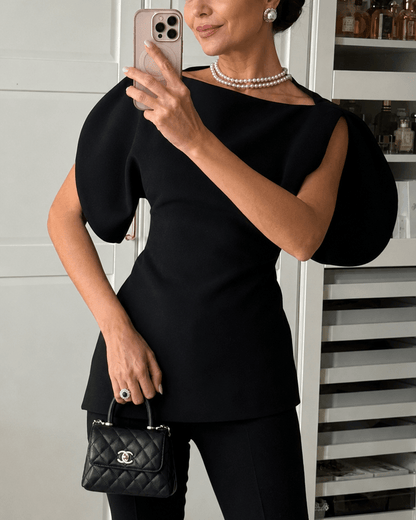 Women's SOERA Sienna Tricot Balloon Sleeve Top