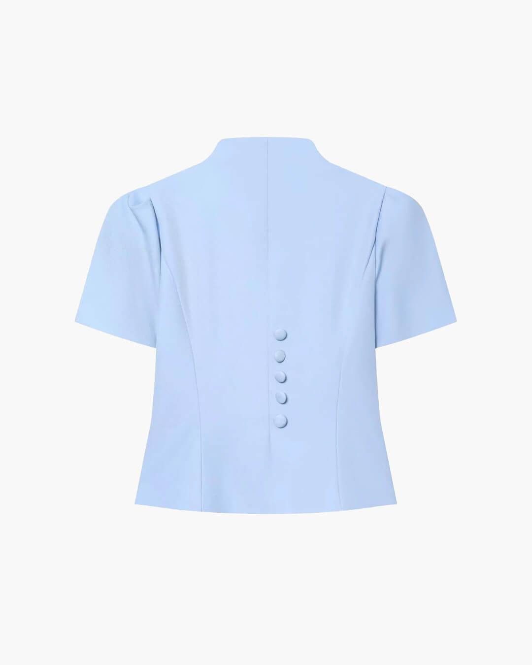 Women's SOERA Bianca Button Front Stand Collar Top