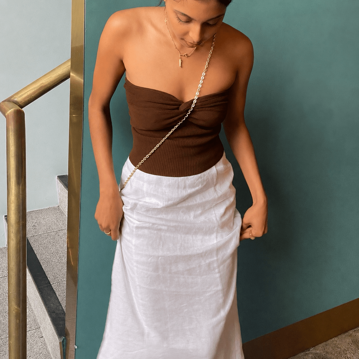 Women's SOERA Iris Strapless Off Shoulder Top