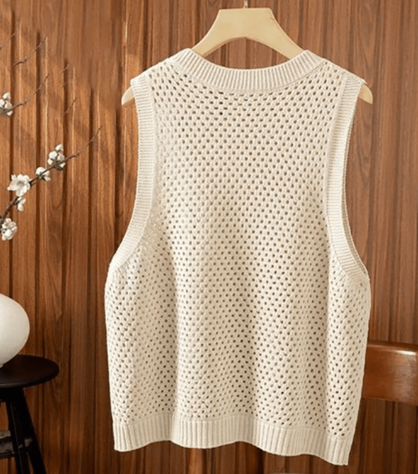 Women's SOERA Jamilla Hollow Knit Tank Top