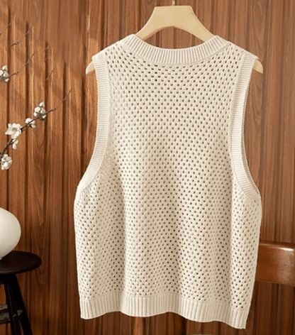 Women's SOERA Jamilla Hollow Knit Tank Top