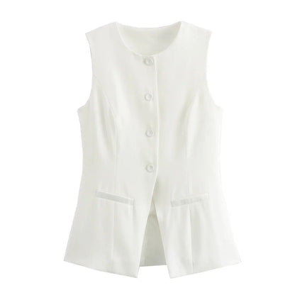 Women's SOERA Priya Button-Up Vest Top